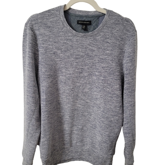 Banana Republic grayish blue crewneck sweater - Picture 1 of 5